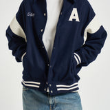 Bomber uomo con colletto blu navy JAPX 142T AUTRY 