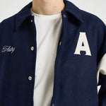 Bomber uomo con colletto blu navy JAPX 142T AUTRY 
