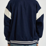 Bomber uomo con colletto blu navy JAPX 142T AUTRY 