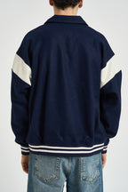 Bomber uomo con colletto blu navy JAPX 142T AUTRY 