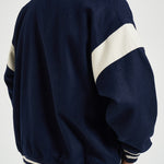 Bomber uomo con colletto blu navy JAPX 142T AUTRY 