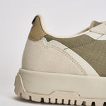Sneakers uomo Wildpace in suede beige e verde LDLM CO03 AUTRY 