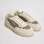 Sneakers uomo Wildpace in suede beige e verde LDLM CO03 AUTRY 