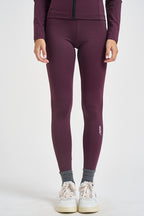Leggings donna vita alta magenta LGPW 141E AUTRY 