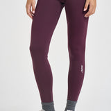 Leggings donna vita alta magenta LGPW 141E AUTRY 