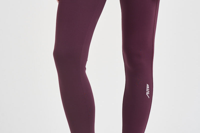 Leggings donna vita alta magenta LGPW 141E AUTRY 