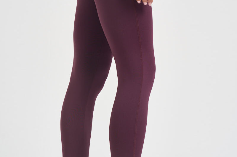 Leggings donna vita alta magenta LGPW 141E AUTRY 