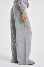 Pantaloni donna in maglia grigio mélange PAPW 150D AUTRY 