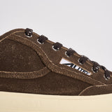Sneakers uomo Windscape low in suede marrone SCLM KQ02 AUTRY 