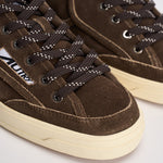 Sneakers uomo Windscape low in suede marrone SCLM KQ02 AUTRY 