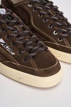 Sneakers uomo Windscape low in suede marrone SCLM KQ02 AUTRY 