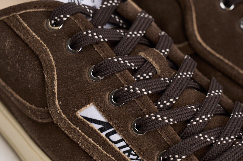 Sneakers uomo Windscape low in suede marrone SCLM KQ02 AUTRY 