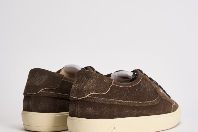 Sneakers uomo Windscape low in suede marrone SCLM KQ02 AUTRY 