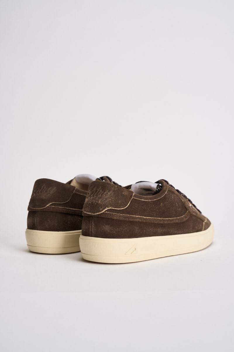 Sneakers uomo Windscape low in suede marrone SCLM KQ02 AUTRY 