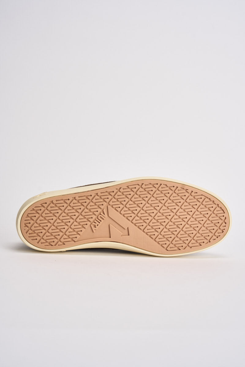 Sneakers uomo Windscape low in suede marrone SCLM KQ02 AUTRY 