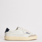 Sneakers uomo Windscape low bianca e blu SCLM UK05 AUTRY 