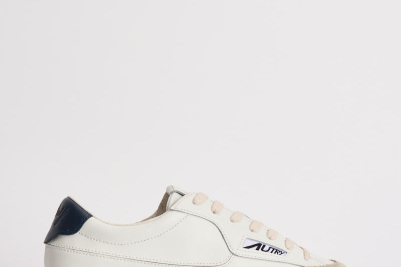 Sneakers uomo Windscape low bianca e blu SCLM UK05 AUTRY 