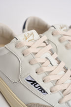 Sneakers uomo Windscape low bianca e blu SCLM UK05 AUTRY 