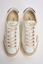 Sneakers uomo Windscape low bianca e blu SCLM UK05 AUTRY 