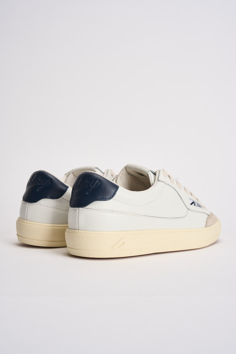 Sneakers uomo Windscape low bianca e blu SCLM UK05 AUTRY 