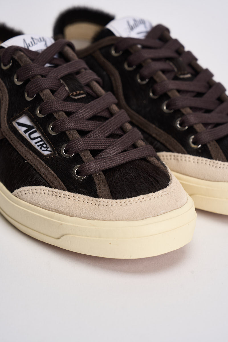 Sneakers donna Windscape low marrone SCLW JP04 AUTRY 