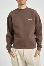 Felpa uomo girocollo marrone chiaro SWPX 115Q AUTRY 