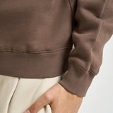 Felpa uomo girocollo marrone chiaro SWPX 115Q AUTRY 