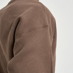 Felpa uomo girocollo marrone chiaro SWPX 115Q AUTRY 