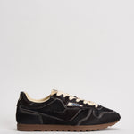 Sneakers donna Windspin in suede nera WSLW BN01 AUTRY 