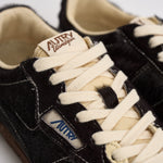 Sneakers donna Windspin in suede nera WSLW BN01 AUTRY 