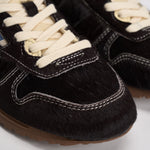 Sneakers donna Windspin in suede nera WSLW BN01 AUTRY 