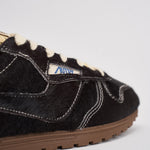Sneakers donna Windspin in suede nera WSLW BN01 AUTRY 