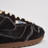 Sneakers donna Windspin in suede nera WSLW BN01 AUTRY 