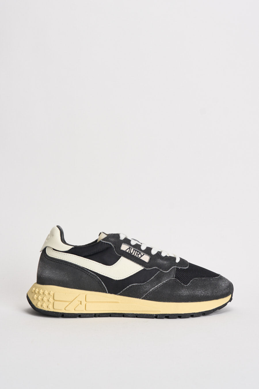 Sneakers uomo Reelwind bianca e grigia WWLM GQ07 AUTRY 