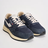 Sneakers Reelwind low in suede blu WWLM NC30 AUTRY 