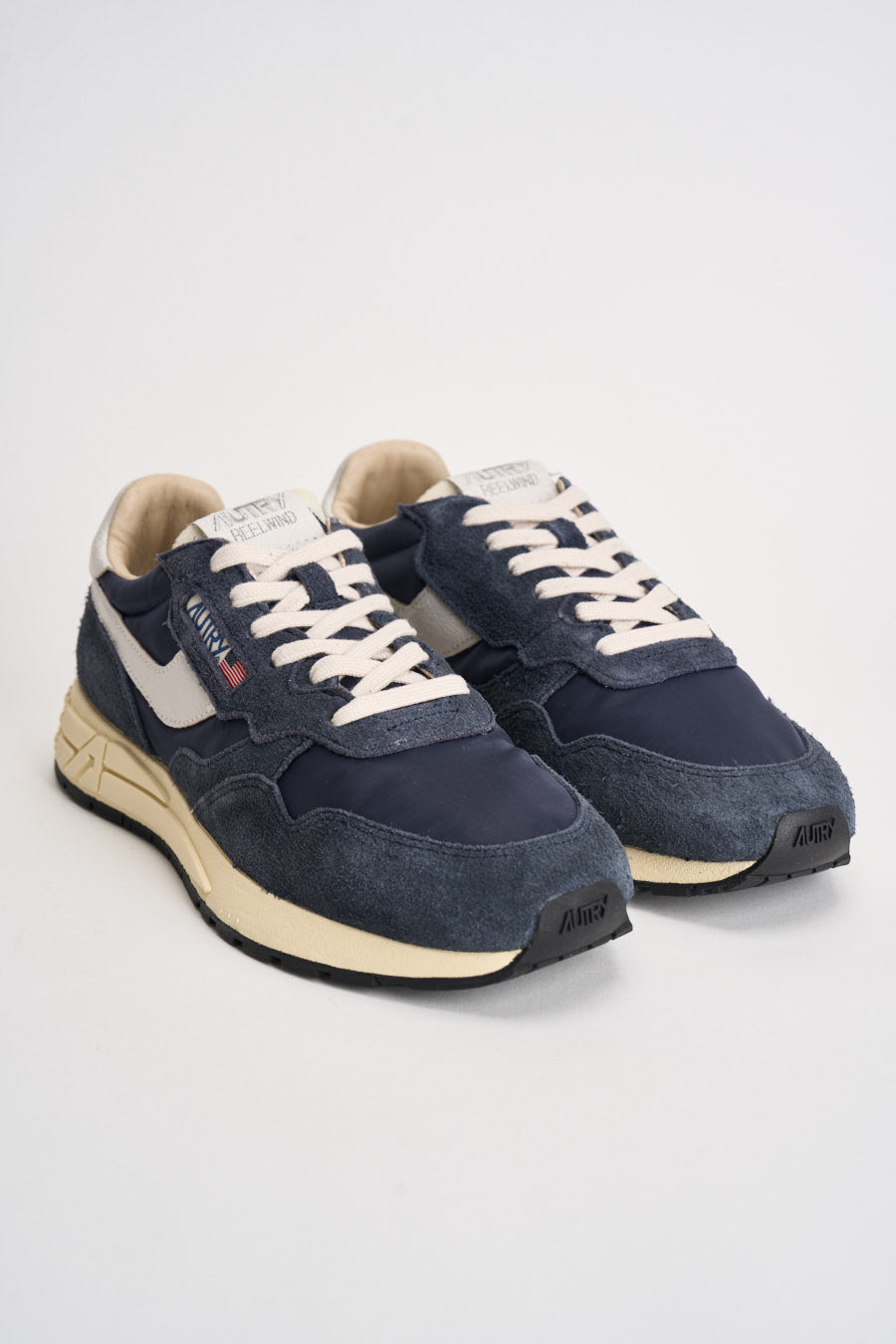 Sneakers Reelwind low in suede blu WWLM NC30 AUTRY 
