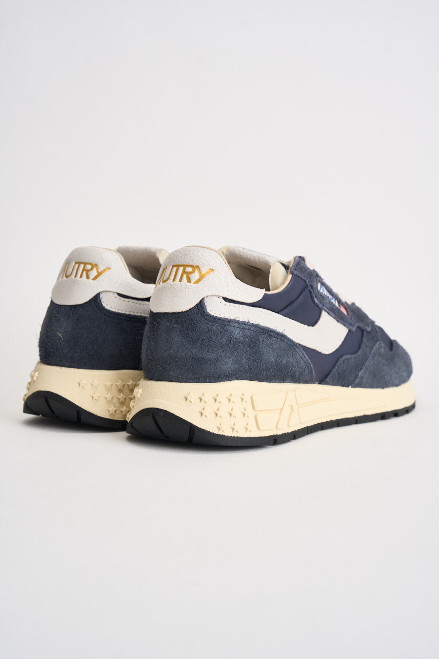 Sneakers Reelwind low in suede blu WWLM NC30 AUTRY 