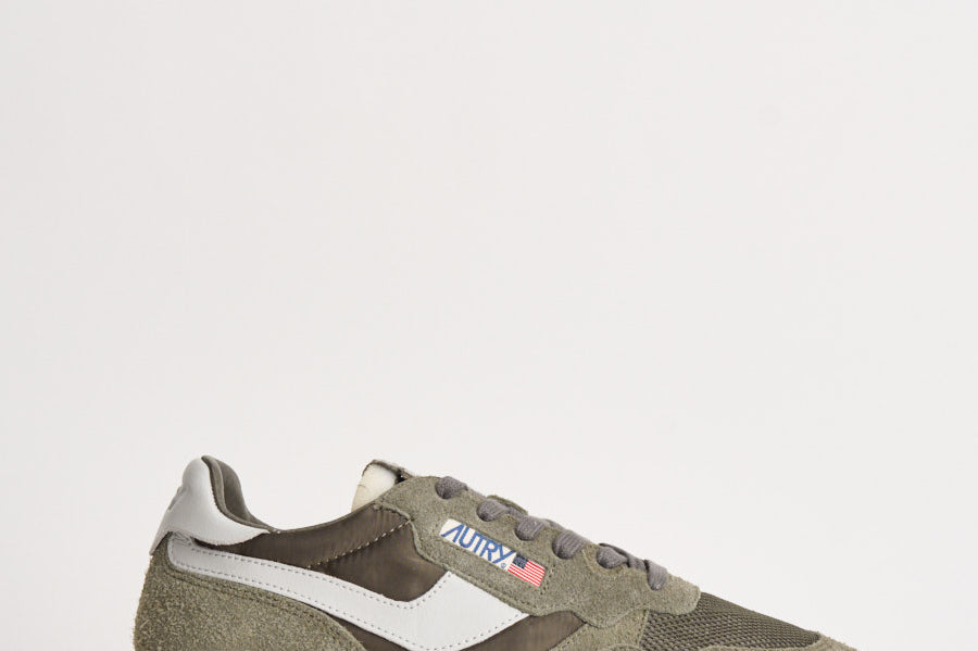 Sneakers uomo reelwind low verde militare WWLM UT52 AUTRY 