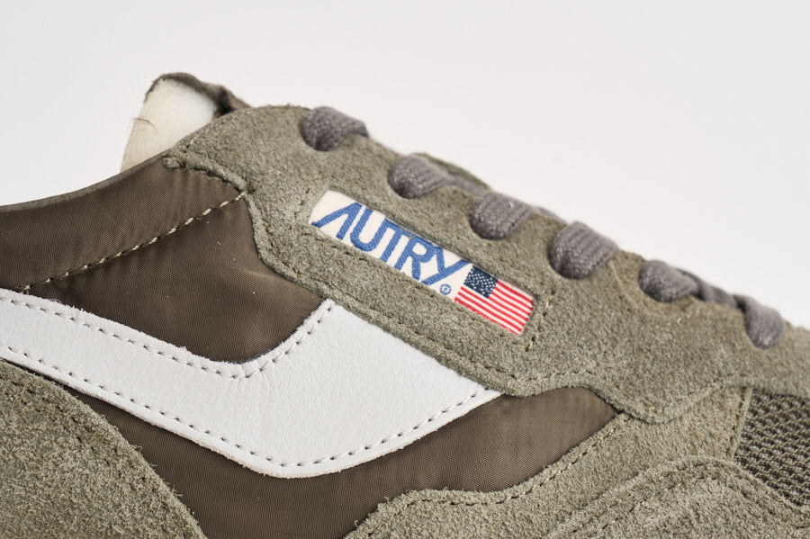 Sneakers uomo reelwind low verde militare WWLM UT52 AUTRY 
