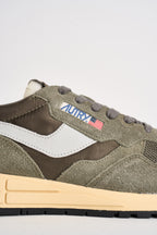 Sneakers uomo reelwind low verde militare WWLM UT52 AUTRY 