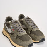 Sneakers uomo reelwind low verde militare WWLM UT52 AUTRY 