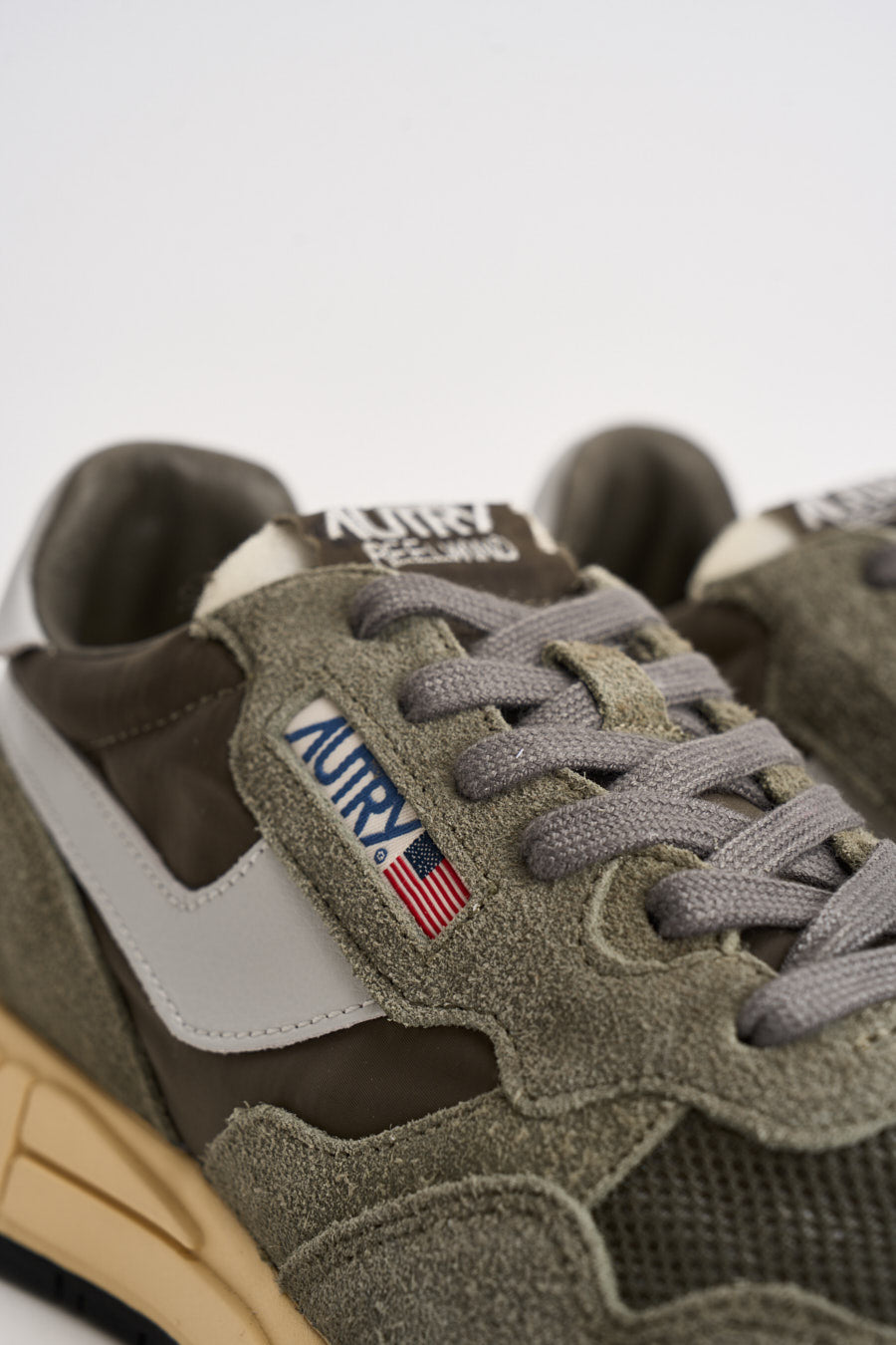 Sneakers uomo reelwind low verde militare WWLM UT52 AUTRY 