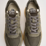 Sneakers uomo reelwind low verde militare WWLM UT52 AUTRY 