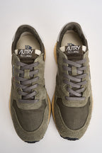 Sneakers uomo reelwind low verde militare WWLM UT52 AUTRY 