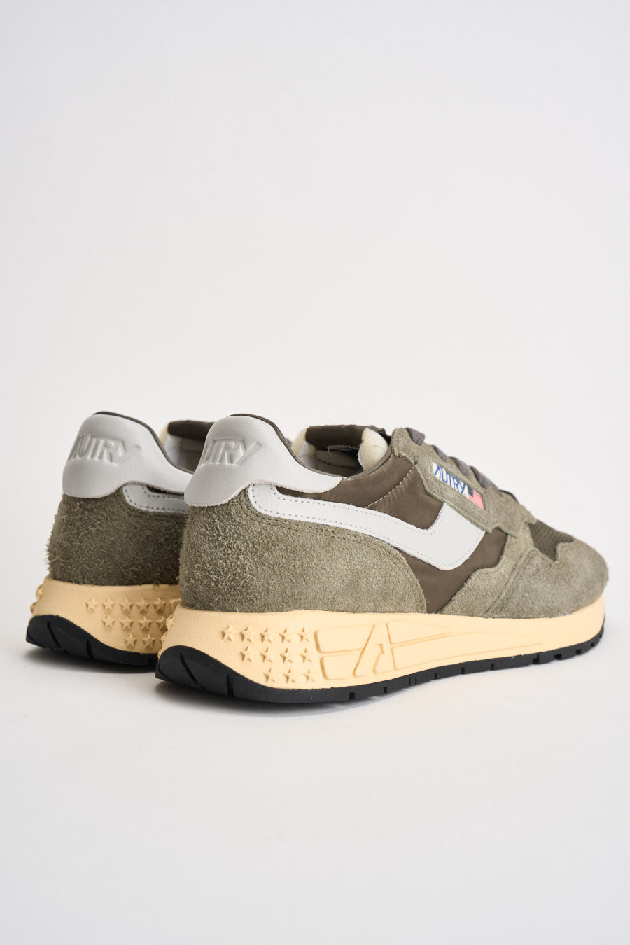 Sneakers uomo reelwind low verde militare WWLM UT52 AUTRY 