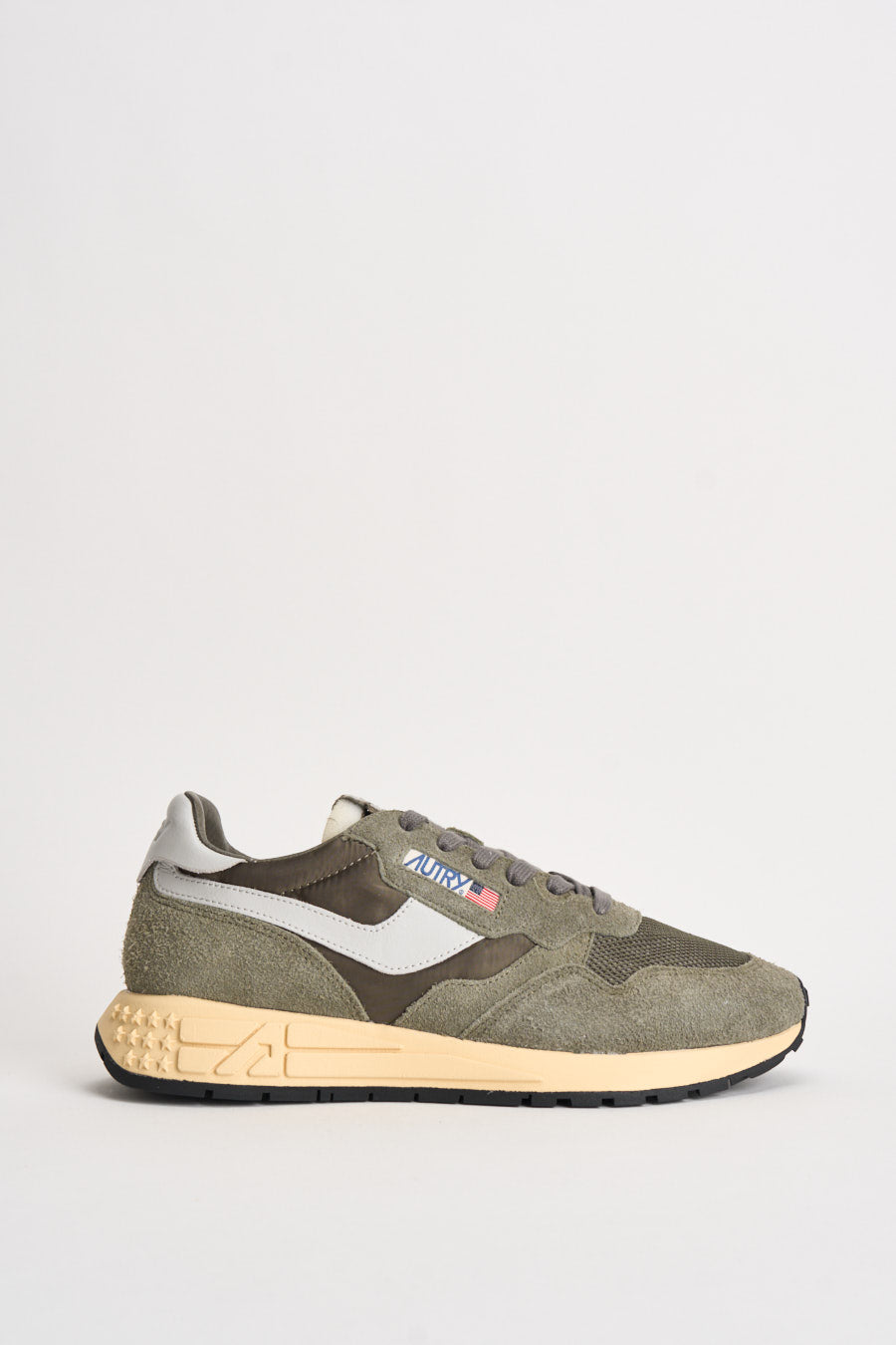 Sneakers uomo reelwind low verde militare WWLM UT52 AUTRY 