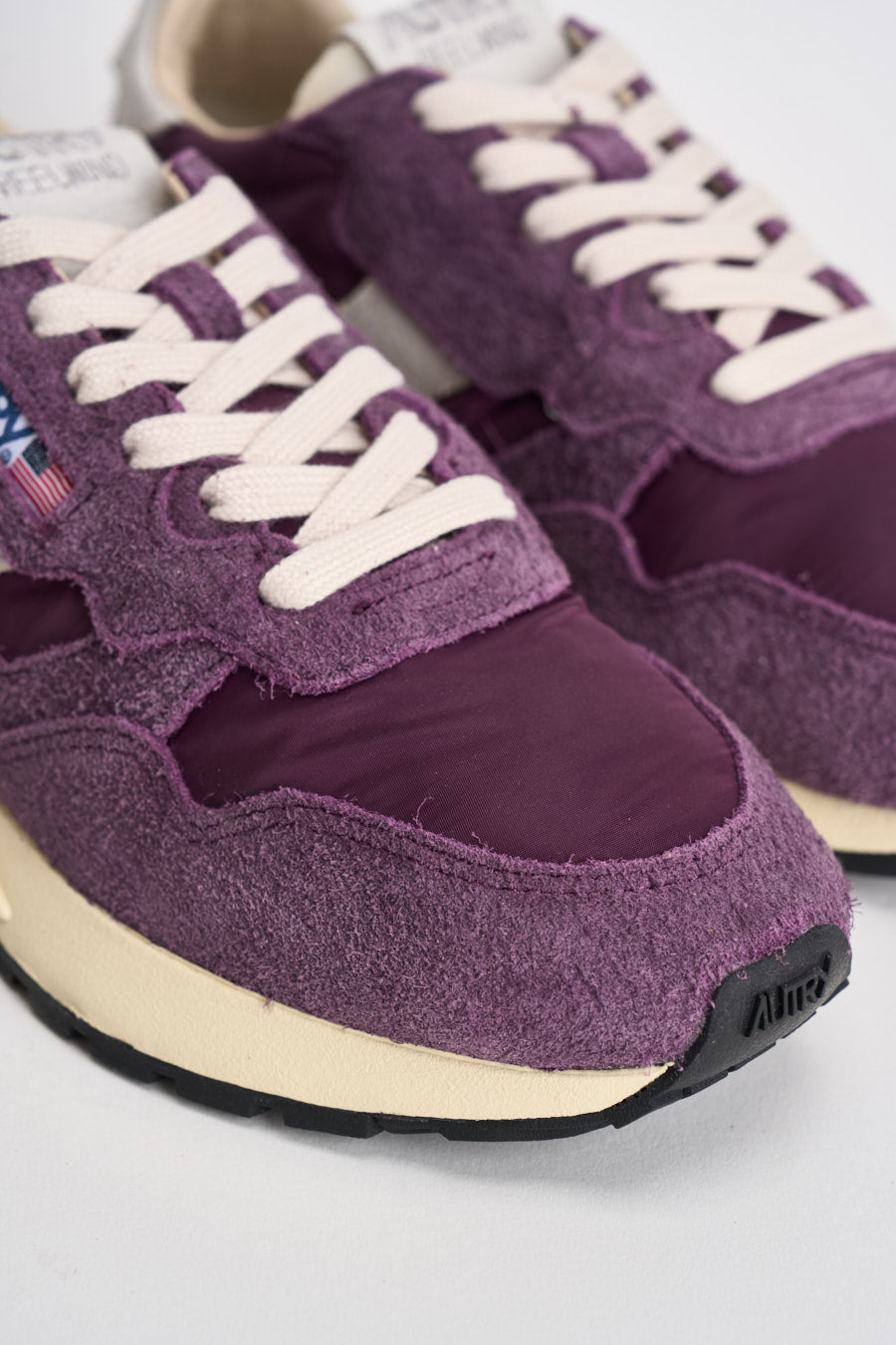 Sneakers donna Reelwind in suede viola WWLW NC44 AUTRY 