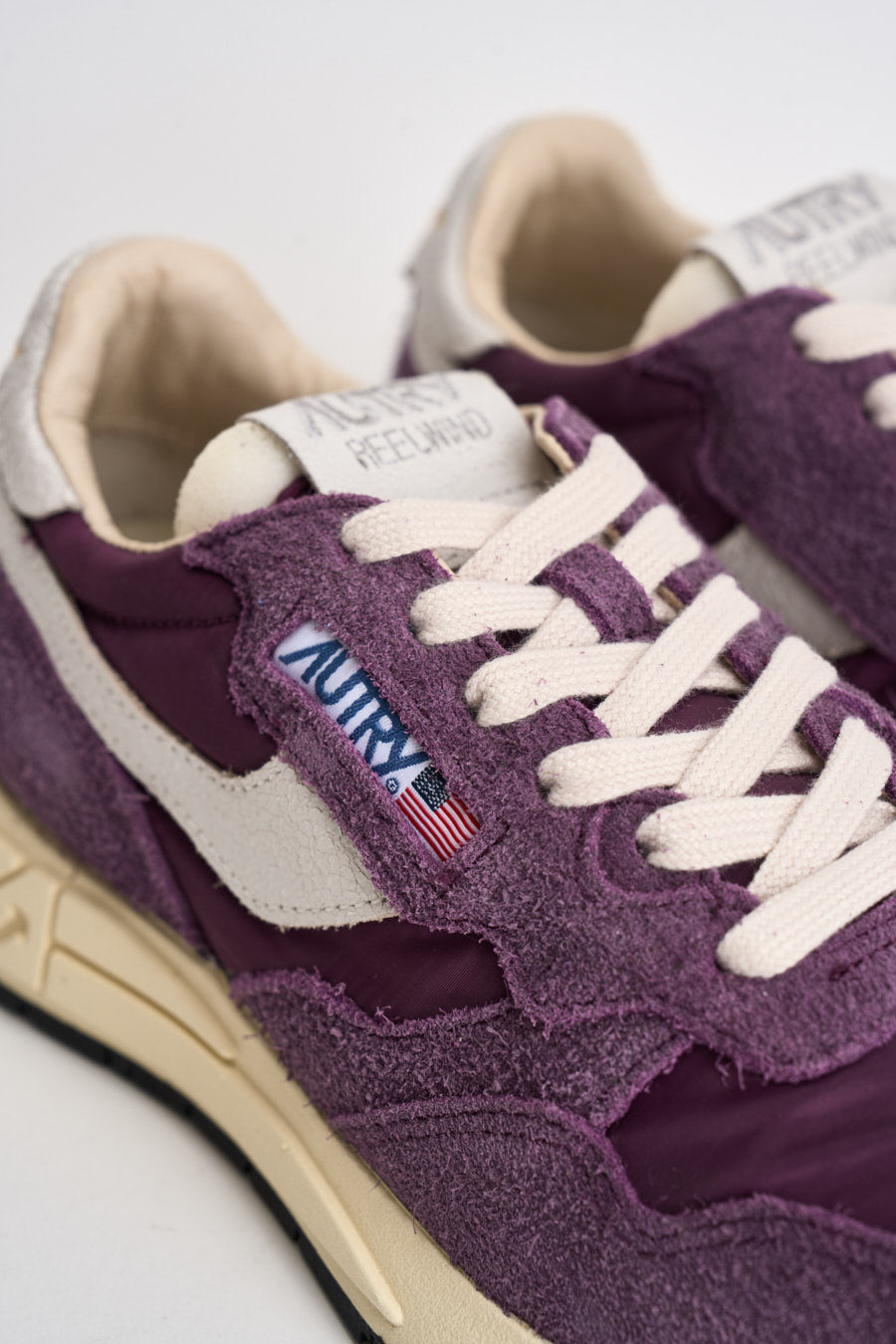 Sneakers donna Reelwind in suede viola WWLW NC44 AUTRY 