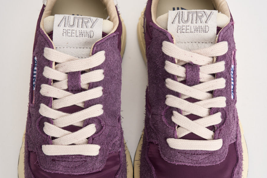 Sneakers donna Reelwind in suede viola WWLW NC44 AUTRY 