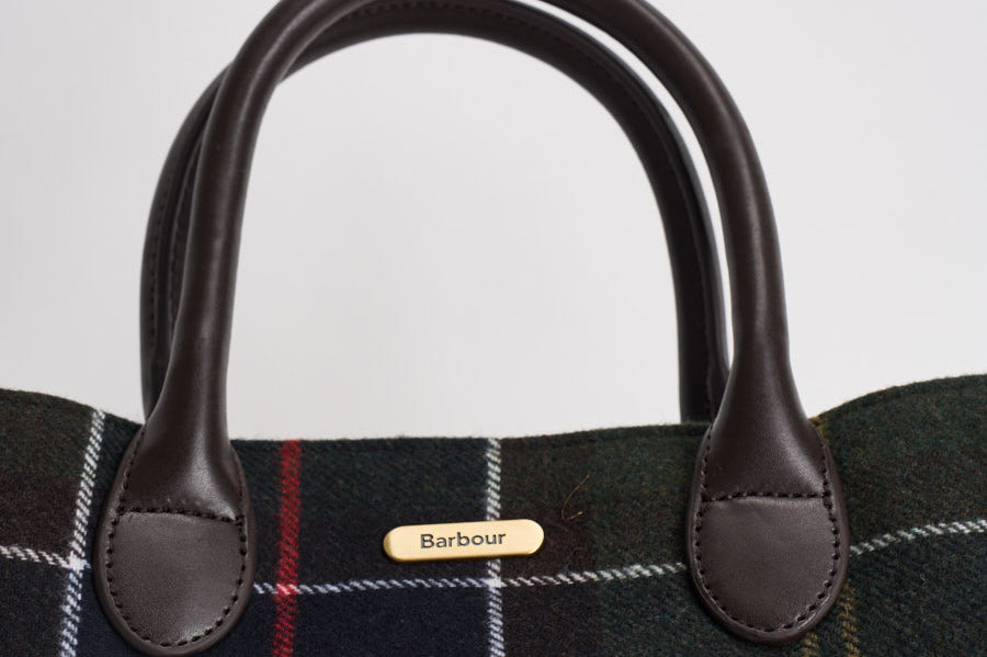 Borsa donna tote Barrhill tartan verde LBA0423 OL91 BARBOUR 